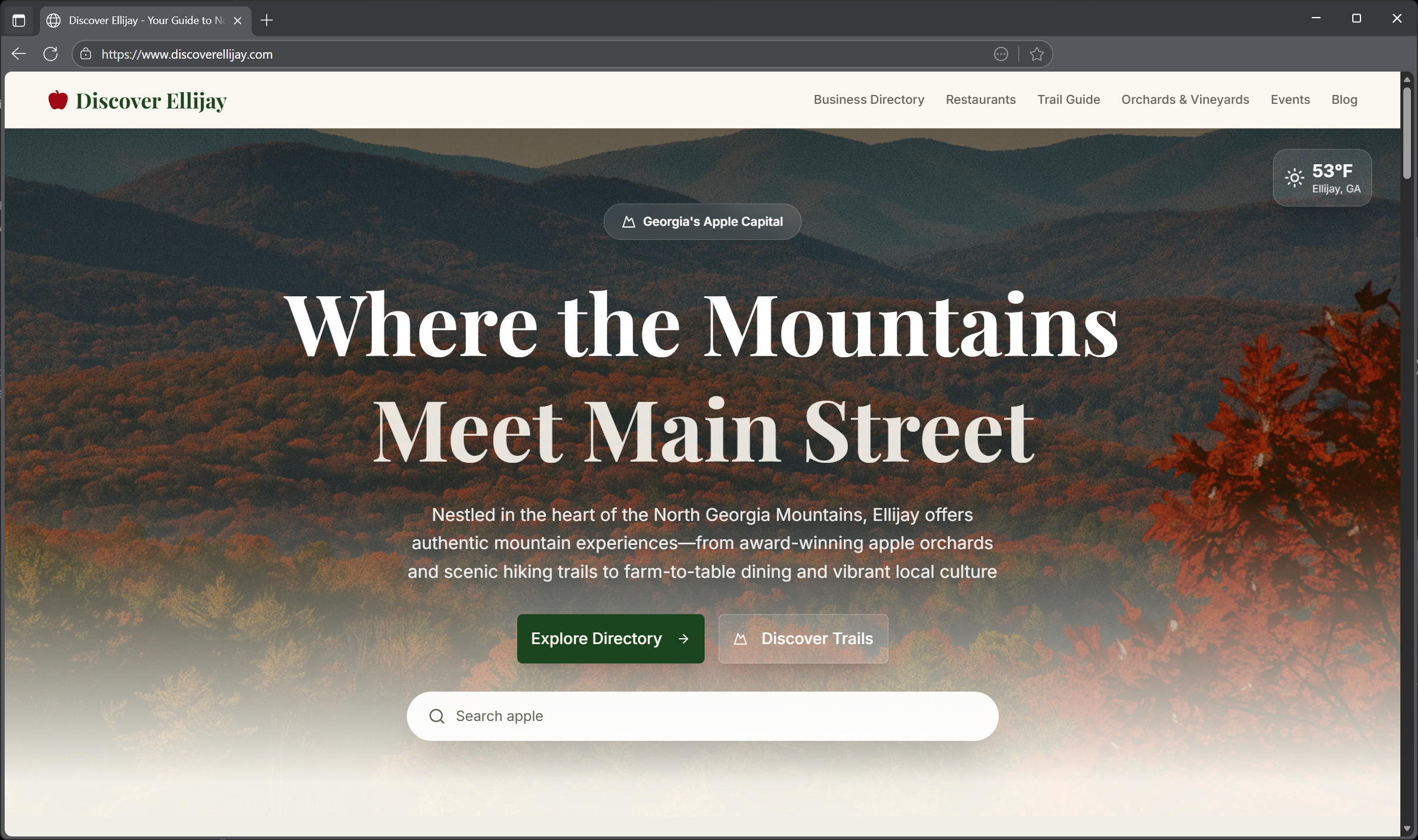 Discover Ellijay Business Directory